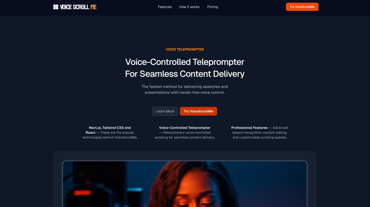 VoiceScrollMe